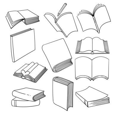 El çizimi kitap taslakları