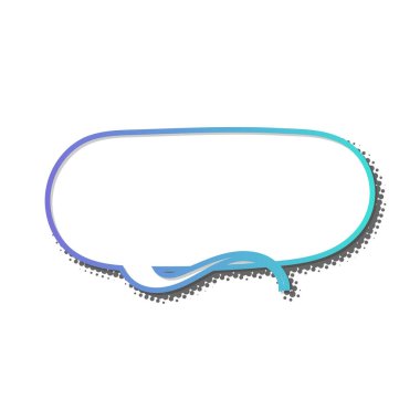 Boş komik konuşma balonu