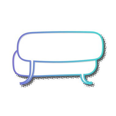 Boş komik konuşma balonu