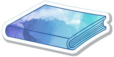 El çizimi suluboya kitap karalaması