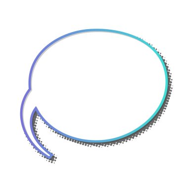 Boş komik konuşma balonu