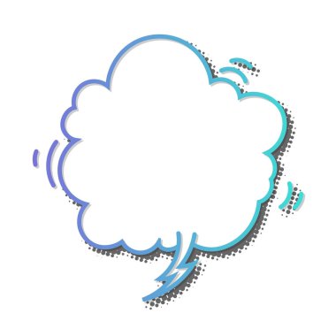 Boş komik konuşma balonu