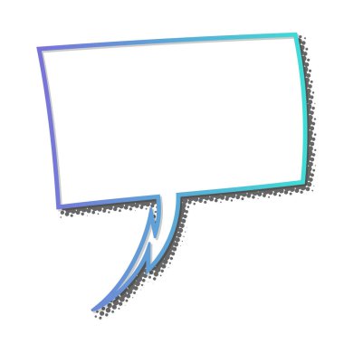 Boş komik konuşma balonu