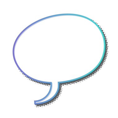 Boş komik konuşma balonu