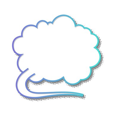 Boş komik konuşma balonu