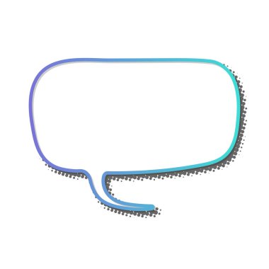 Boş komik konuşma balonu