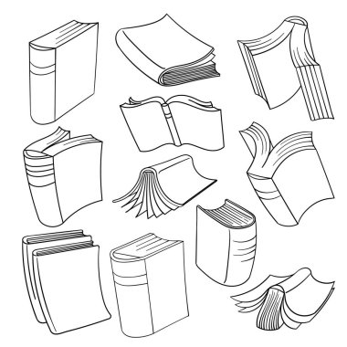 El çizimi kitap taslakları