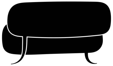 Siyah el çizimi sohbet baloncuğu el çizimi vektör çizimi