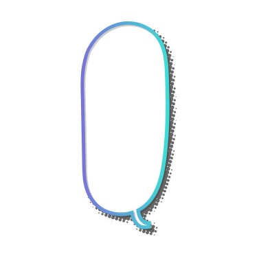 Boş komik konuşma balonu