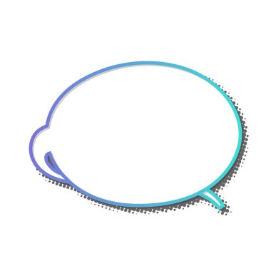 Boş komik konuşma balonu