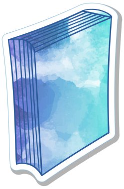 El çizimi suluboya kitap karalaması