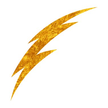 Yapıştırma biçiminde el çizimi gök gürültüsü karalaması