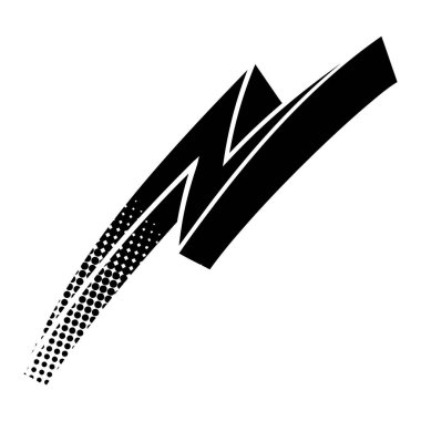 simge simgesi simgesi siyah yarıton biçimi