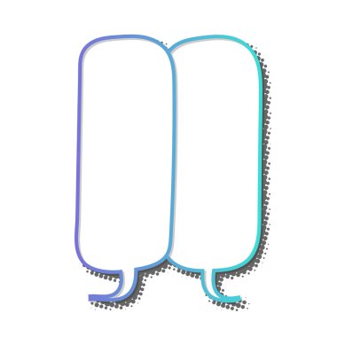 Boş komik konuşma balonu