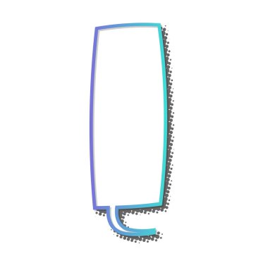 Boş komik konuşma balonu