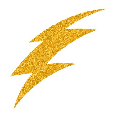 Yapıştırma biçiminde el çizimi gök gürültüsü karalaması