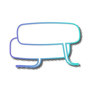 Boş komik konuşma balonu