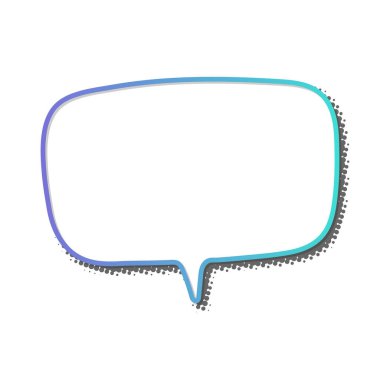 Boş komik konuşma balonu