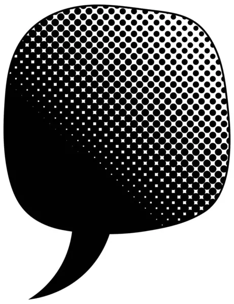 siyah yarım ton gradyan sohbet balonu