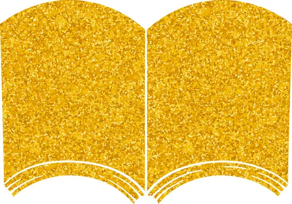Altın renkli el çizimi kitap karalaması