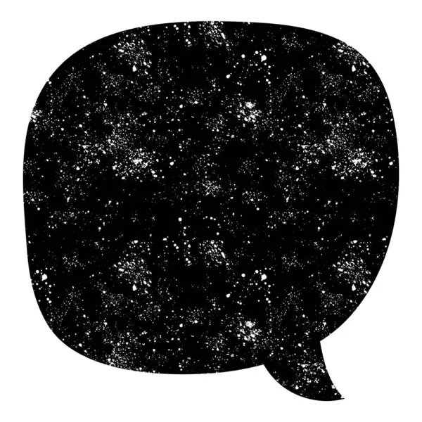 grunge rustic chat kabarcık vektör çizimi