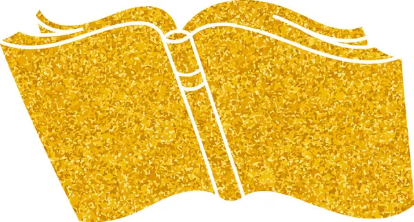 Altın renkli el çizimi kitap karalaması