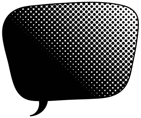 siyah yarım ton gradyan sohbet balonu