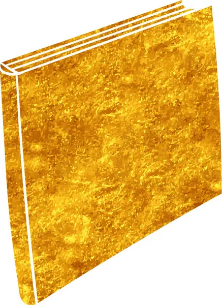 Altın renkli el çizimi kitap karalaması