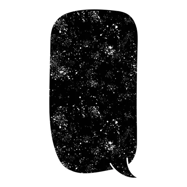 grunge rustic chat kabarcık vektör çizimi