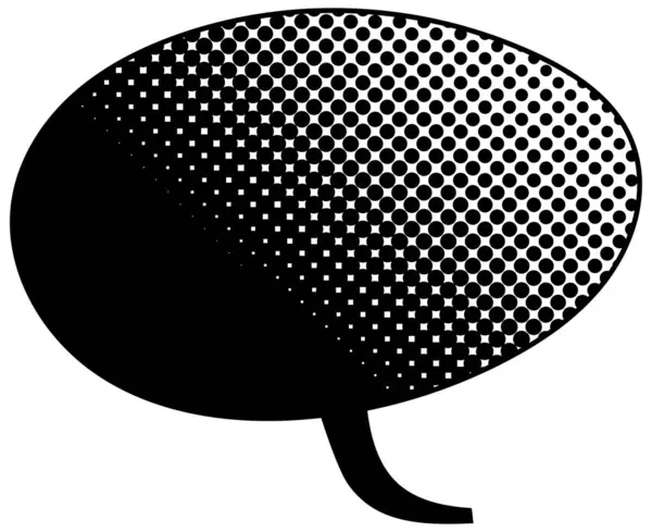 siyah yarım ton gradyan sohbet balonu