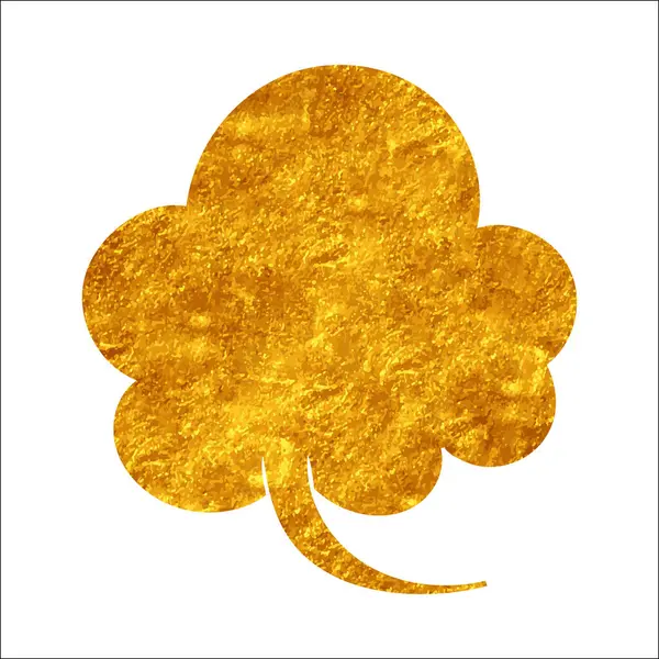 parıldayan altın folyo sohbet balonu