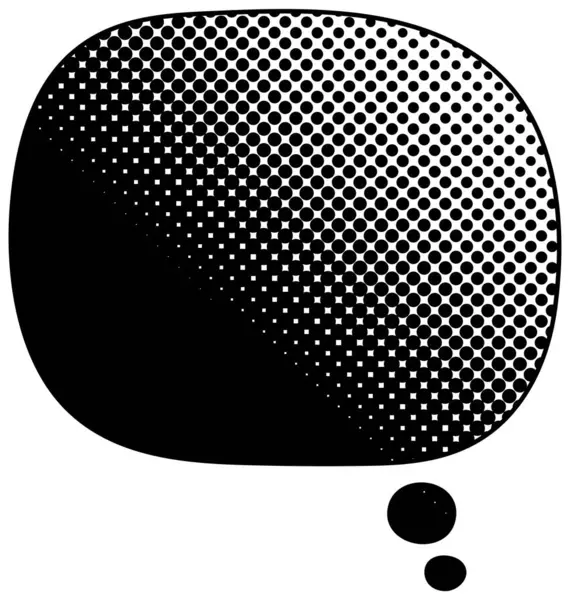 siyah yarım ton sohbet balonu 