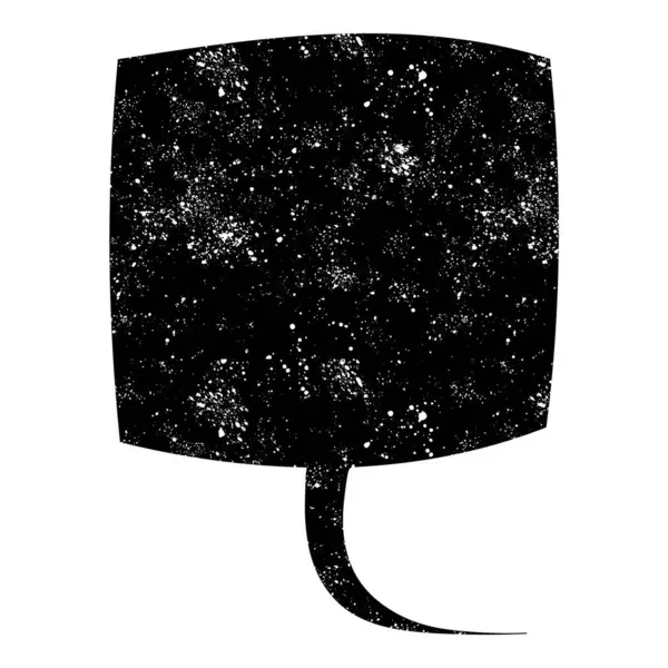 grunge rustic chat kabarcık vektör çizimi