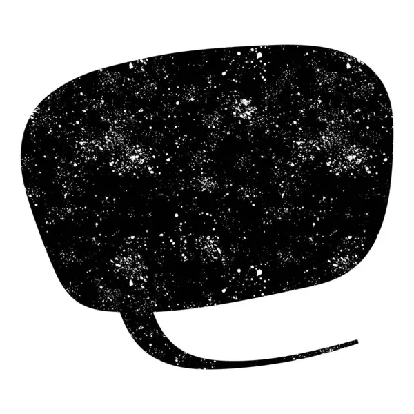 grunge rustic chat kabarcık vektör çizimi