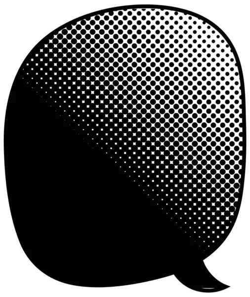 siyah yarım ton gradyan sohbet balonu