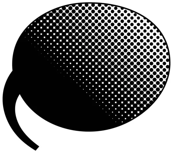 siyah yarım ton gradyan sohbet balonu