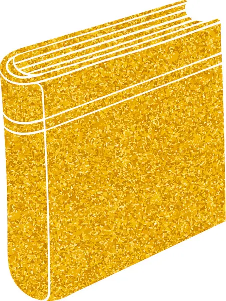 Altın renkli el çizimi kitap karalaması