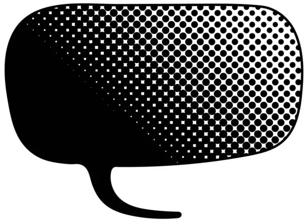 siyah yarım ton gradyan sohbet balonu