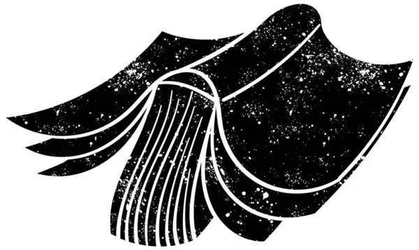 Kırsal grunge siyah beyaz kitap karalaması