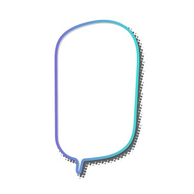 Boş komik konuşma balonu