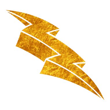 Yapıştırma biçiminde el çizimi gök gürültüsü karalaması