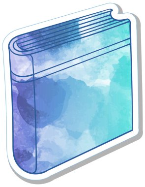 El çizimi suluboya kitap karalaması