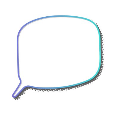 Boş komik konuşma balonu