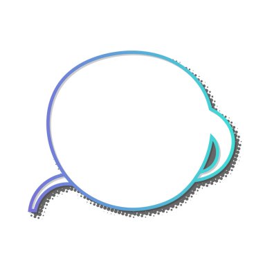 Boş komik konuşma balonu