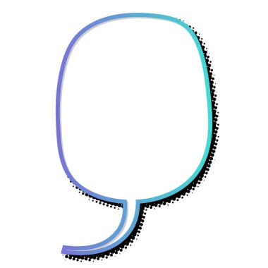 Boş komik konuşma balonu