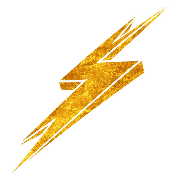 Ручной гром каракули в стиле стикера