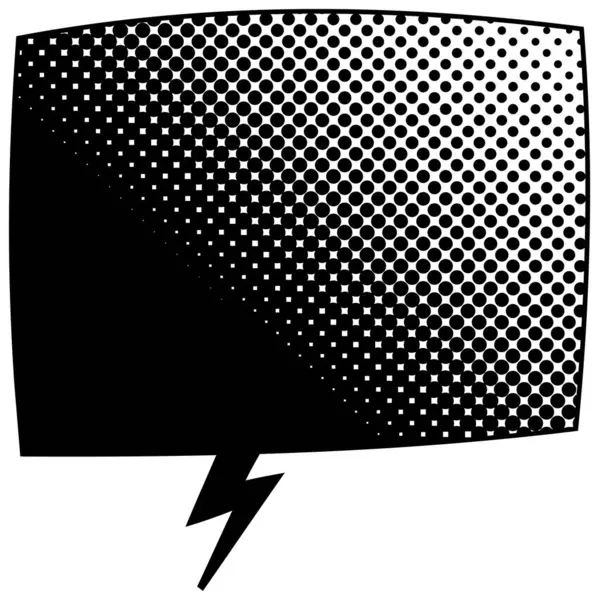 siyah yarım ton gradyan sohbet balonu 