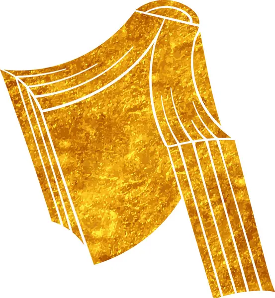 Altın renkli el çizimi kitap karalaması