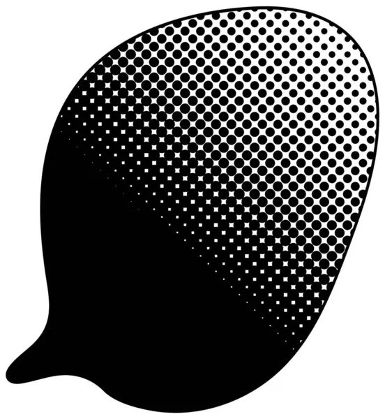 siyah yarım ton gradyan sohbet balonu