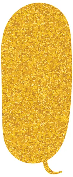 parıldayan altın folyo sohbet balonu